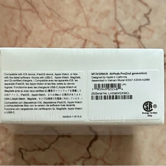 COPY - Apple AirPods Pro 2nd Generation Gen 2 2023 A2968 with Magsafe USB-C Cha…